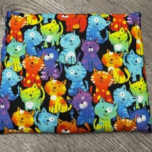 Colorful Cat heat bag